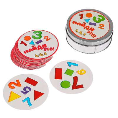 Настольная семейная игра на реакцию Найди это Zhorya ZYB-B2795-1 1
